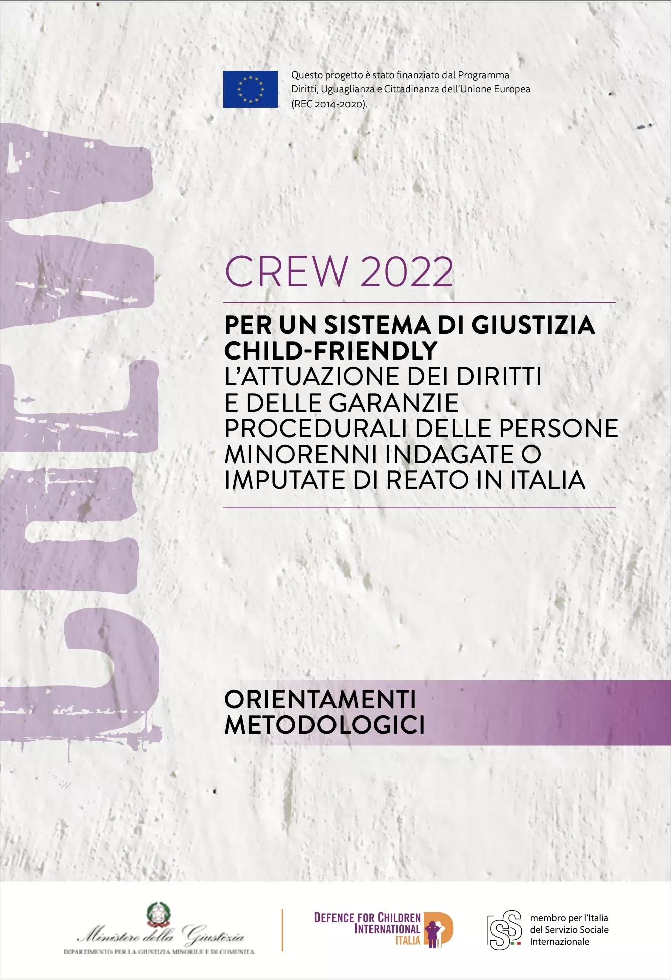 Per un Sistema di Giustizia Child-Friendly l'Attuazione dei Diritti e delle Garanzie Procedurali delle Persone Minorenni Indagate o Imputate di Reato in Italia